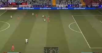 什么操作？玩家FIFA21中解围式破门